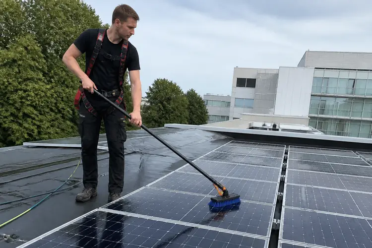 Zonnepanelen onderhoud